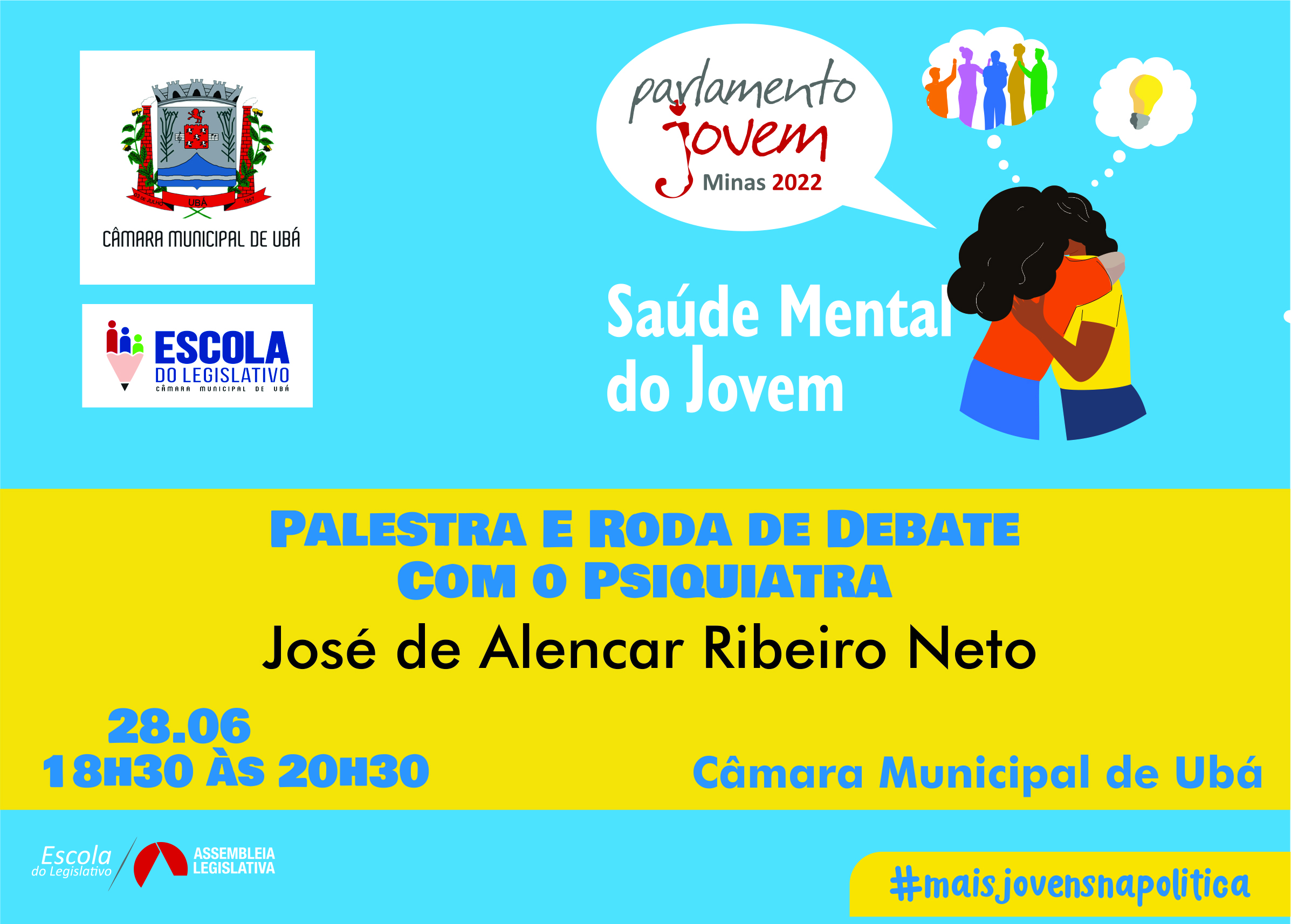 Escola do Legislativo promove mais uma palestra sobre o tema Saúde Mental do Jovem